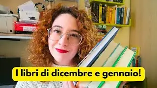 I libri che ho letto a dicembre e quello che ho letto nel 2026 fino ad oggi!