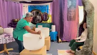 Amethyst Geode Sound Bath - Aya