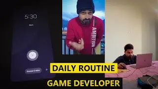 Daily routıne 😒 of Game Developer vlog 2022