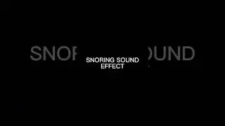 5 HOURS SNORING SOUND EFFECT