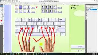 Набираю 1 минуту 40 слов kai likhe #keyboard
