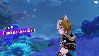 4K NEFFEX Fight Back (licka rish Remix) [Genshin Impact] [Animation Video] [Copyright Free]