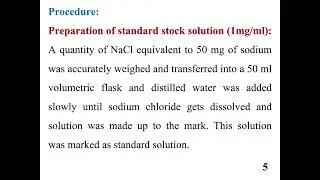 DETERMINATION OF SODIUM CONTENT IN ORS POWDER BY FLAME PHOTOMETRY