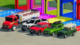 Ultimate Emergency Vehicle Transport Convoy 🚓🚑 | Farming Simulator 22