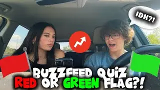 BUZZFEED QUIZ &mdash; Red Or Green Flag?!