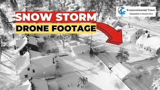 USA: Drone footage captures blizzard in Buffalo as more than 20 killed in snow storm