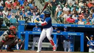 Vladimir Guerrero Jr. Slow Motion Home Run Baseball Swing Hitting Mechanics Instruction