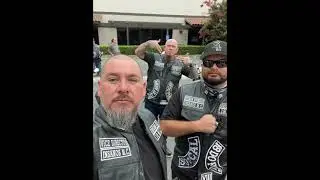Insanos MC Charity drop off event￼