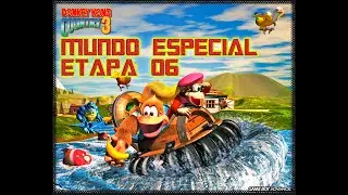 Donkey Kong Country 3 || Mundo Especial || Krematoa || Etapa 06 || Knautilus 【Ingles】