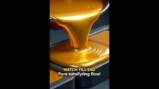 Watch Till End 😌 Mesmerizing Liquid Metal Pour