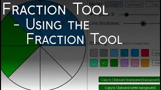 Fraction Tool - Using the Fraction Tool | BHNmath