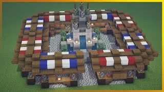 ⚒️ Minecraft: как построить средневековый рынок