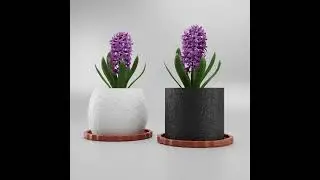 Flower Vase #3dprint #flowersvase #planter #vase #stl