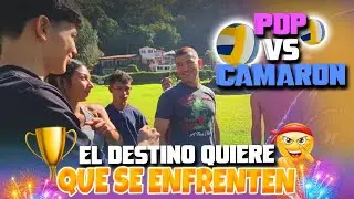 PARTIDO DE VOLEIBOL se enfrenta El equipo de POP vs el equipo de CAMARON 🏐