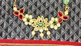 How to make mangalsutra design #youtubeshorts #viralvideo #jewellery #gold #like #love 