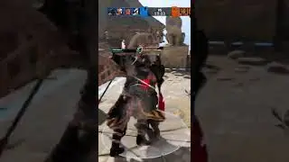 Lawbringer backwards throw distance [For Honor]