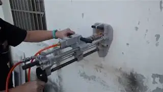 GPD-231A Air Drill (SDS-plus, with Vacuum Suction Fixing Stand, 1500rpm)