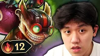 Playing Zero Units on Board Into a Ziggs / Ryze Winout