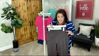 Belle by Kim Gravel Athletic Leggings on QVC