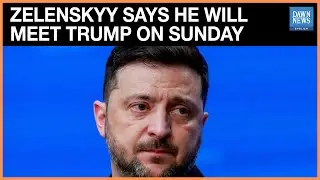 Zelenskiy Says He Will Meet Trump On Sunday To Discuss Ukraine Territory | Dawn News English