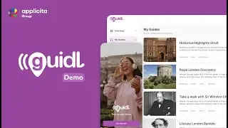 Guidl App Demo: Building the future of geo-located audio tours with UX Divers