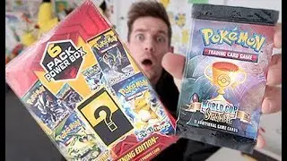 Opening A Pokemon FIFA World Cup 2018 Booster + Mystery Power Box!!!