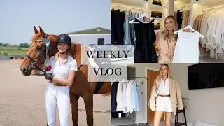 WEEKLY VLOG: SUMMER DRESSES TRY ON HAUL & COMPETITION DAY WITH ME