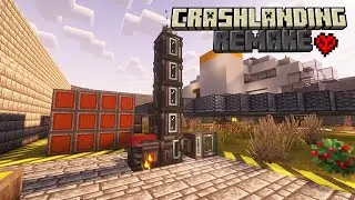 REFINANDO CRUDE OIL !!! CRASH LANDING REMAKE [ MINECRAFT 1.20.1 + MODS ] EP 42