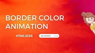 Border color Animation #html #css