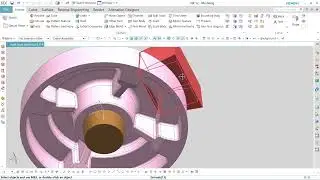 Siemens Nx Advance | Tool Development | Sunk Type Pattern Development #pattern #core #casting