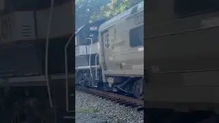 NJT Rescue Double Draft with NJT 4101 and 4208 #njt #4101 #4208 #conrail