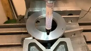 6 bolt circle with a Ditron D80 DRO