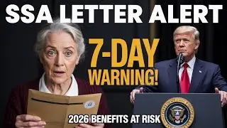 Social Security Letters Going Out in 7 Days &mdash; Your 2026 Check Could Change!