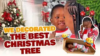 THE MOST EPIC CHRISTMAS DECORATION VIDEO🥳 || Ft My 2yrs Old Daughter