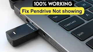 Pendrive not show |Pen drive not show in computer | How to Fix  pen drive not showing in my computer
