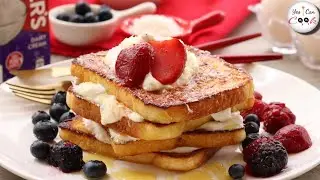 Coconut Cream French Toast Recipe by (YES I CAN COOK)
