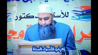 المحاضرة الثامنة || إعراب الأسماء الستة || تنوير الحوالك بشرح ألفية ابن مالك 