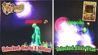 The *INSANE* 2 Million Damage and 1 Million Heal With One Spell! - (Wizard101)