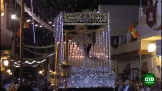 Salida extraordinaria de la Virgen del Patrocinio de Los Rosales con petalá 2019