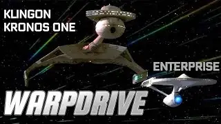 ENTERPRISE, KLINGON KRONOS 1 DUAL WARP DRIVE / DEEP ENGINE NOISE / STAR TREK AMBIENCE ASMR