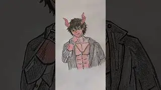 Draw your monster challenge 😈 #oc #art #sketch #originalcharacter #draw #fyp