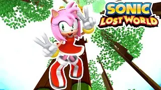 Amy Rose in Sonic Lost World