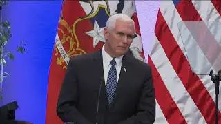 U.S. Vice President Mike Pence and Chilean President Michelle Bachelet...