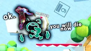 Fatality STOMPS Maister (and then dies)