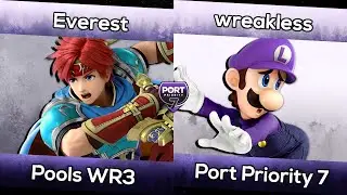 Everest (Roy) vs wreakless (Luigi) - Port Priority 7 Pools Winners Round 3