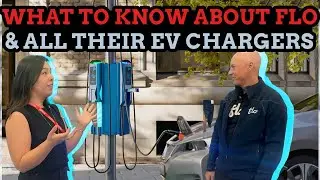 Charging Chat w/ FLO At ACT Expo - Walkthrough Of Their Entire EV Charging Lineup