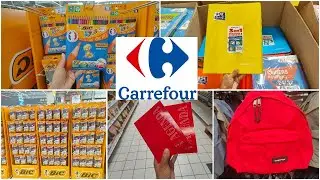 CARREFOUR FOURNITURES SCOLAIRES RENTRÉE BACK TO SCHOOL 2 AOÛT 22