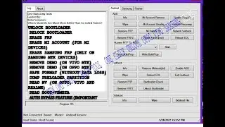 New OMT Tool  Crack tool  One click unlock OPPO VIvo samsung Xiomi 2022