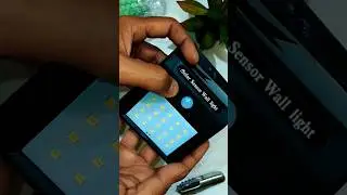 Sensor Solar Light Repairing 😎 #unboxing #product #review #experiment #repairing #gadget