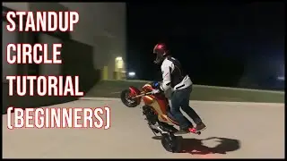 How to Start STANDUP CIRCLES on a Honda Grom